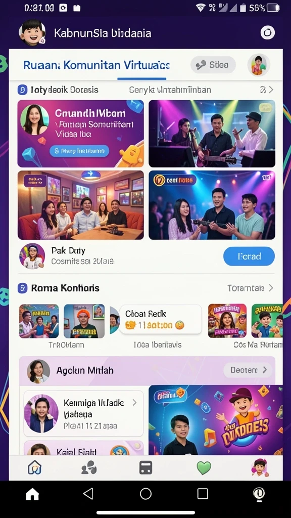 Misi harian yang seru dan menantang.