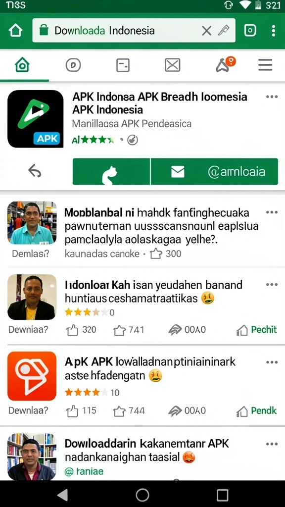 Tampilan karakter utama yang menarik dan dinamis.
