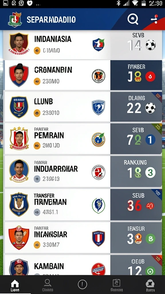 Tampilan antarmuka yang menarik dan mudah dinavigasi.