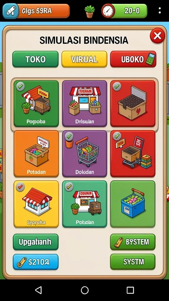 Screenshot menunjukkan grafik yang memukau saat gameplay.