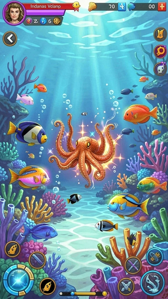 Tangkapan layar menampilkan mode multiplayer yang sedang aktif.