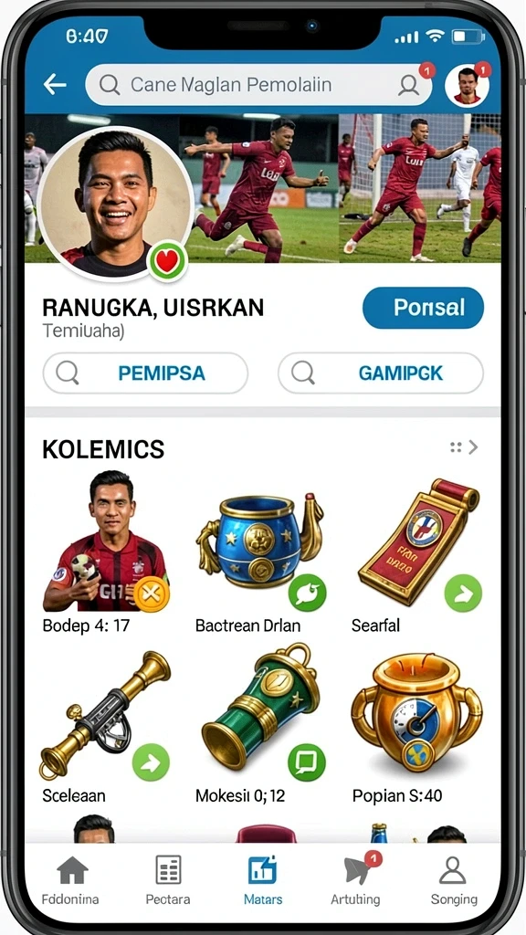 Tampilan antarmuka yang menarik dan user-friendly.