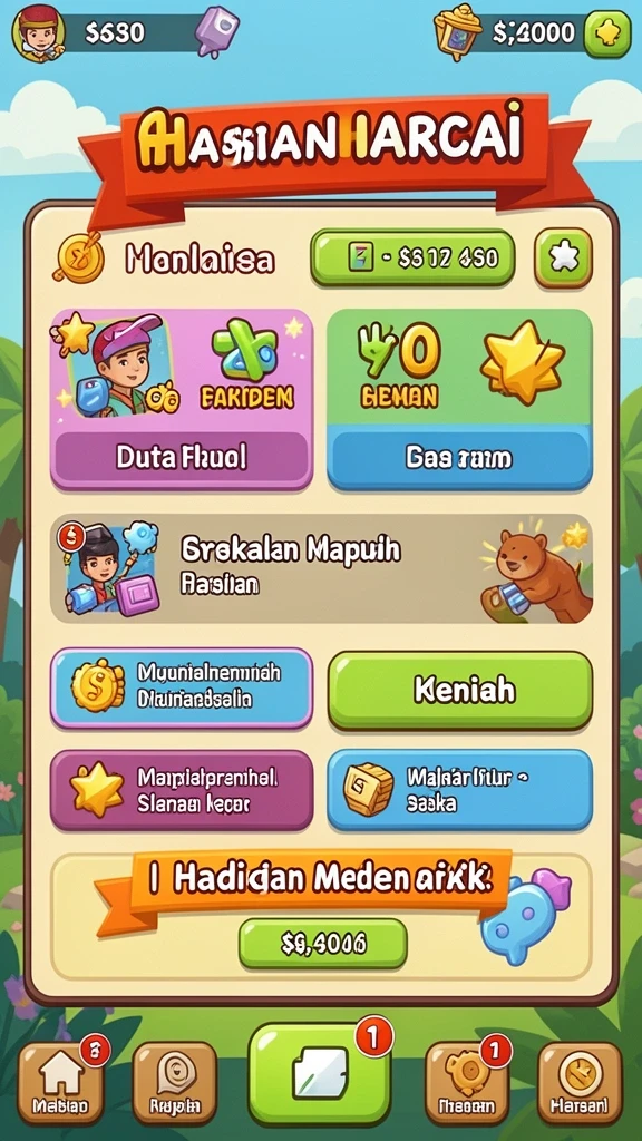 Tampilan antarmuka pengguna yang sederhana dan menarik.