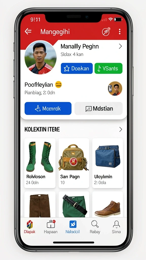 Screenshot 2: Antarmuka menu yang intuitif dan mudah digunakan.