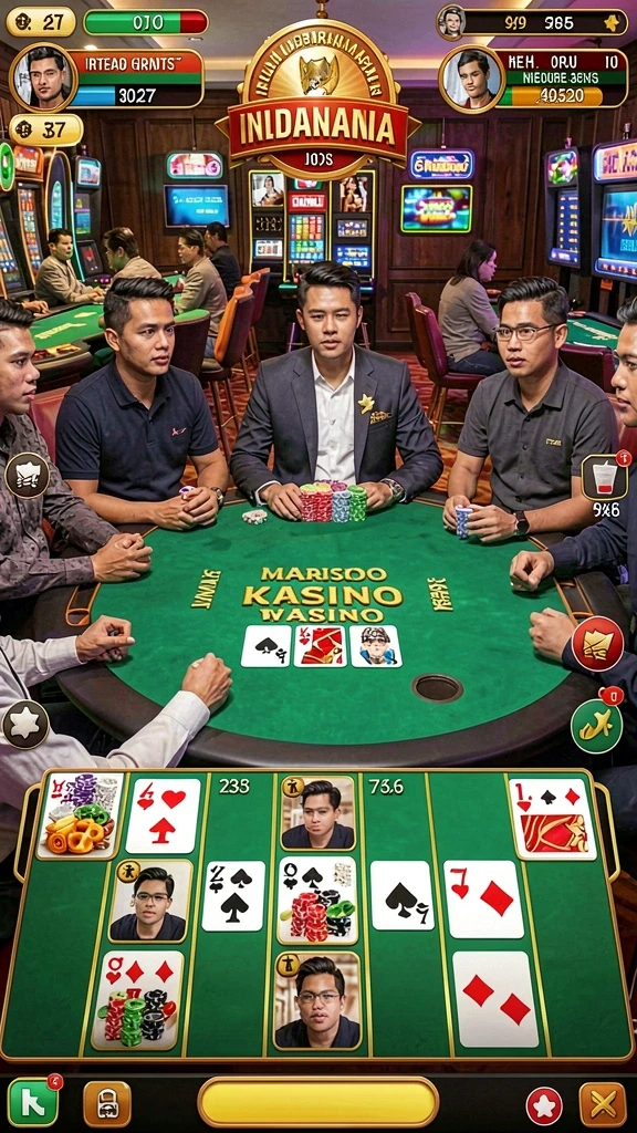 Ilustrasi grafis menakjubkan dari dunia BARA22.