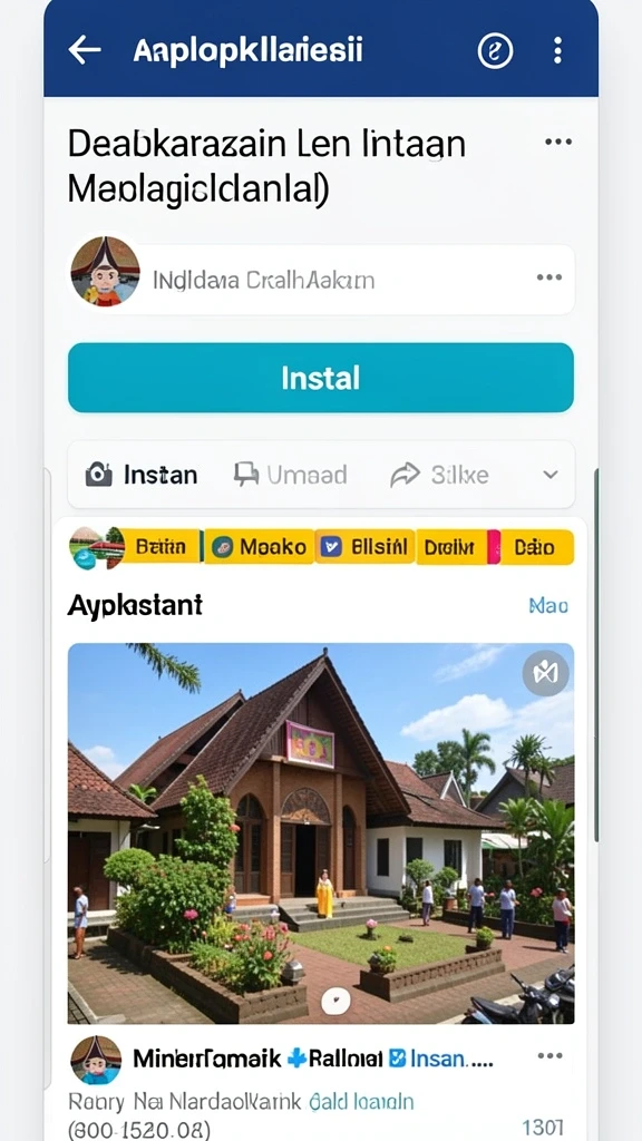 Tampilan antarmuka yang user-friendly dan menarik.