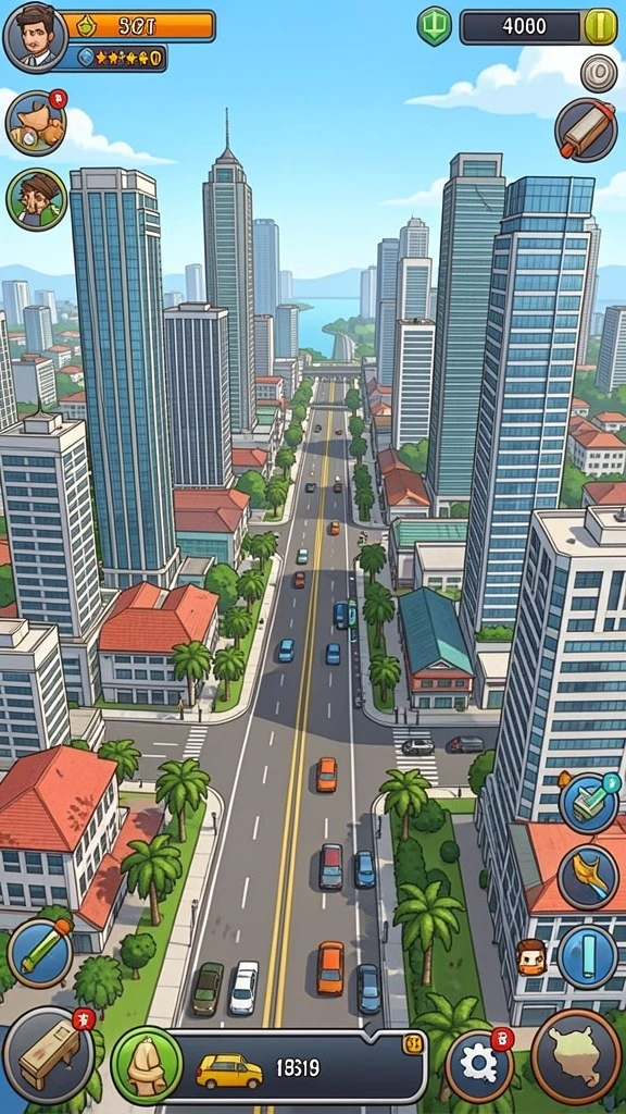 Tampilan antarmuka yang user-friendly.