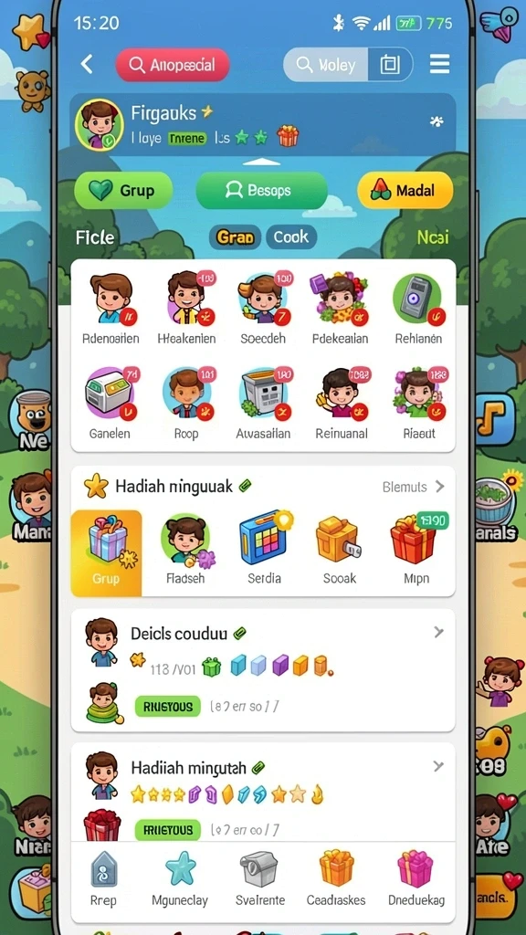 Tampilan antarmuka yang intuitif dan user-friendly.