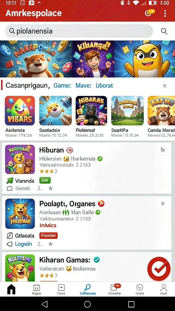 Berbagai karakter menarik untuk dipilih dan dimainkan.