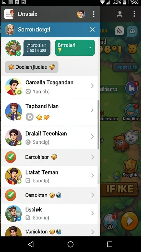 Tampilan utama GAMERP yang menawan dan interaktif.