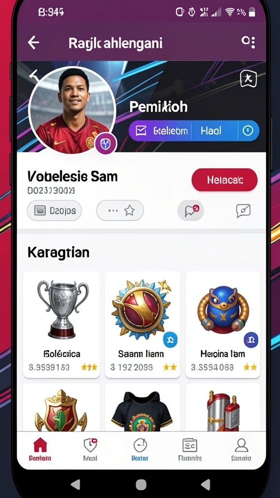 Menampilkan antarmuka utama HOKIVIP yang sederhana dan menarik.