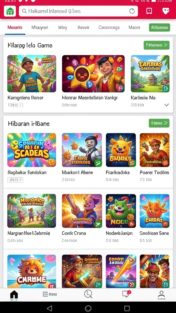 Karakter unik yang dapat Anda pilih.