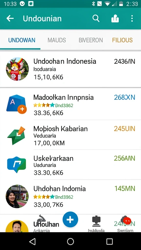 Tampilan antarmuka yang menarik dan mudah digunakan.