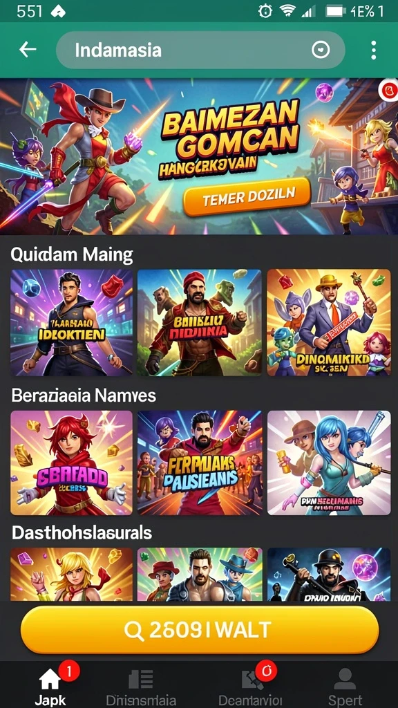 Berbagai karakter dengan kemampuan unik.
