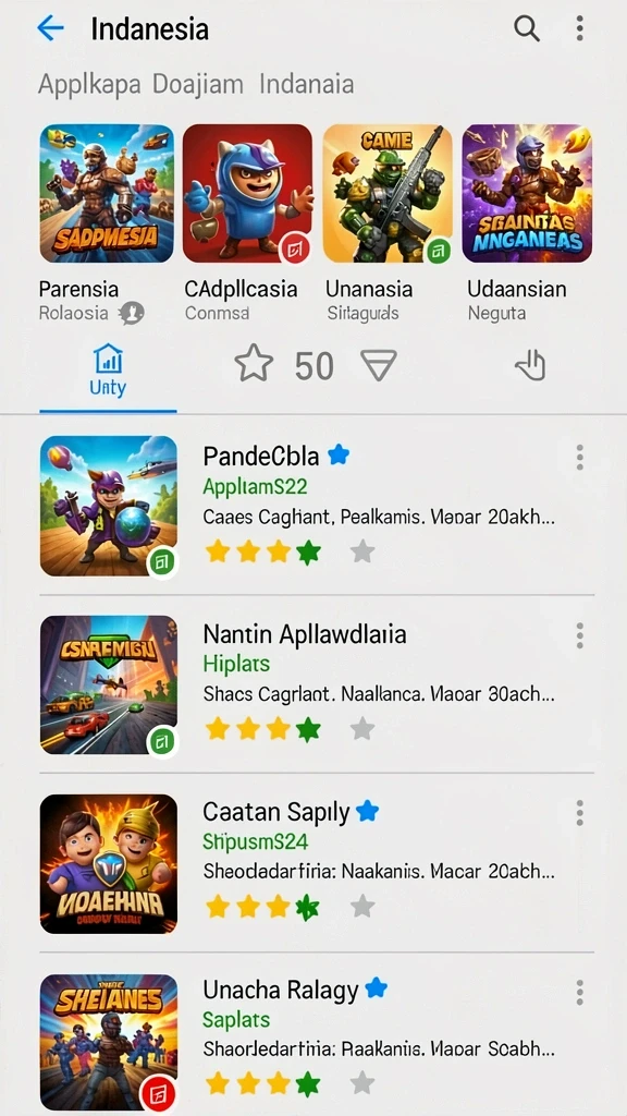 Tampilan antarmuka yang menarik dan mudah digunakan.