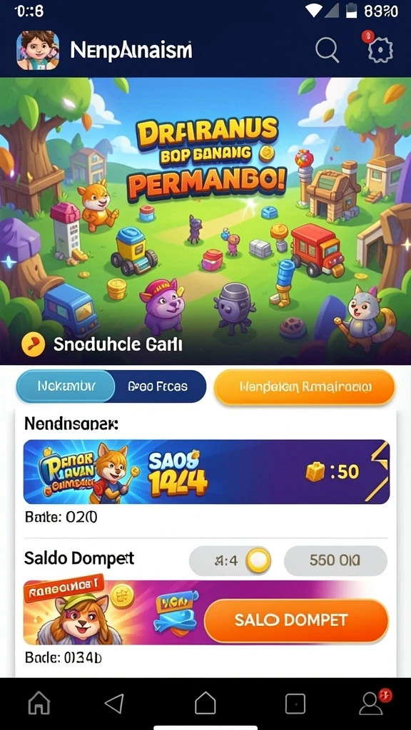 Level baru yang menantang untuk ditaklukkan.