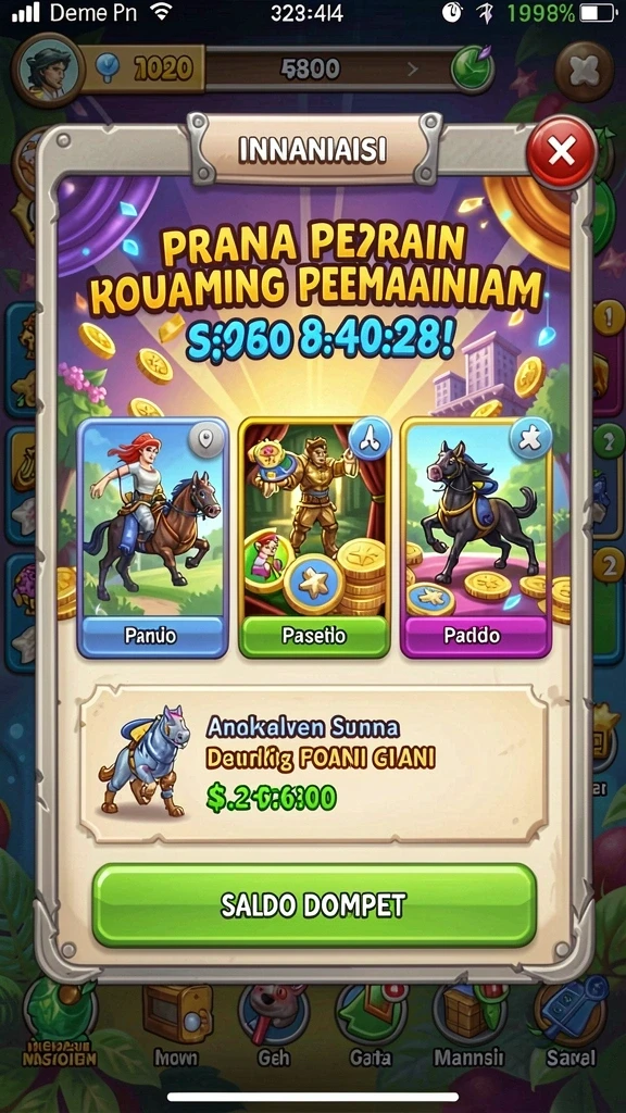 Gameplay seru dengan aksi menantang di setiap level.