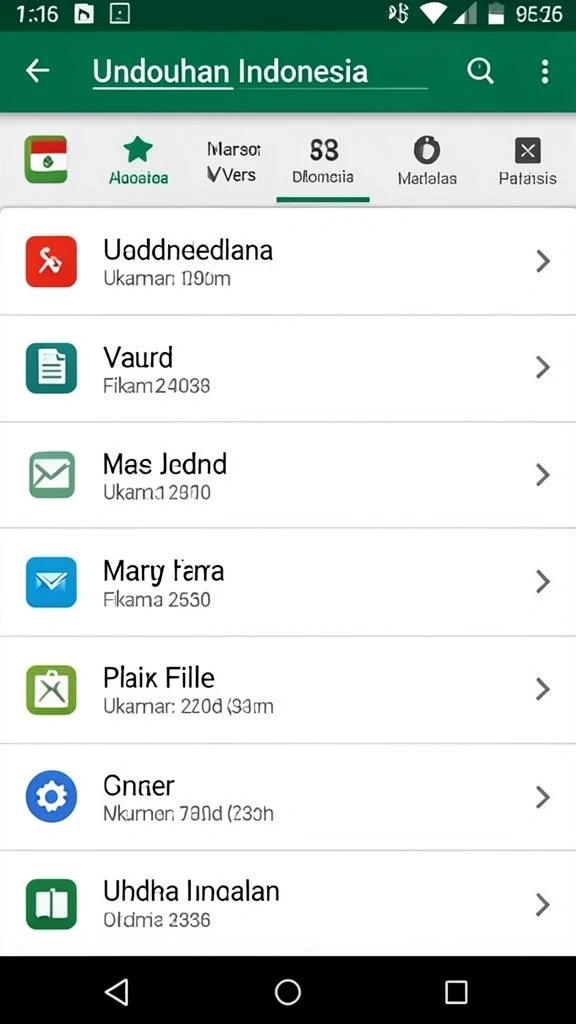 Tampilan antarmuka yang ramah pengguna.