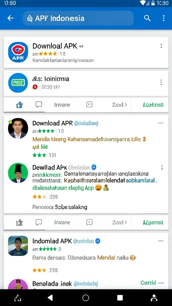 Tampilan antarmuka utama yang cerah dan menarik.