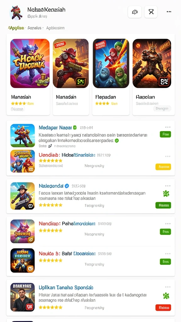 Fitur event musiman yang menyenangkan.