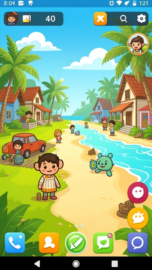 Karakter-karakter unik yang mendukung setiap petualangan.