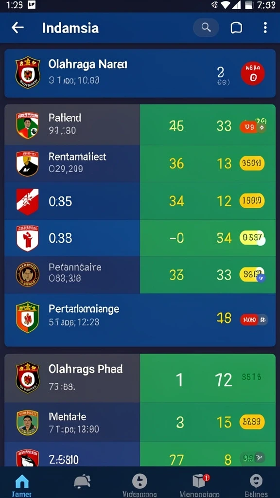 Tampilan utama NAGITABET yang menarik dan intuitif.