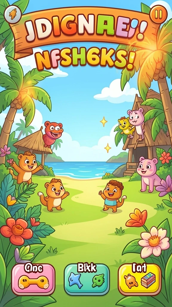 Gameplay yang seru dan penuh tantangan di setiap level.