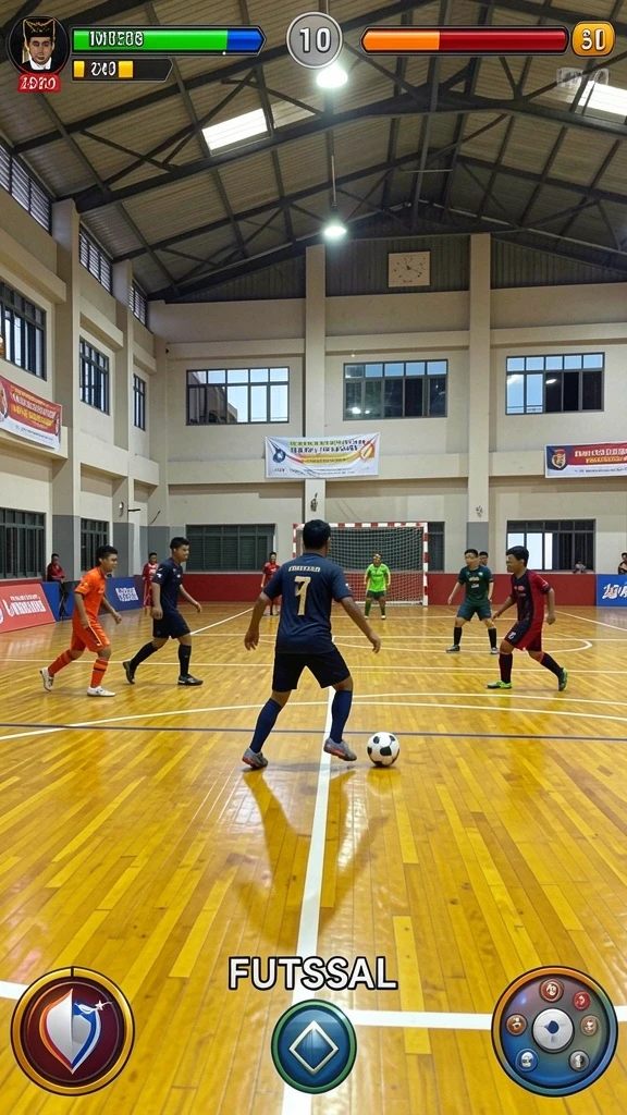 Momen menegangkan saat menghadapi bos di game.