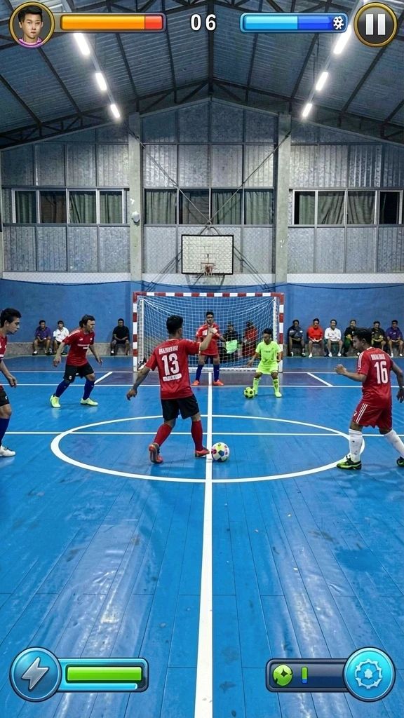 Fitur karakter yang dapat disesuaikan untuk pengalaman unik.