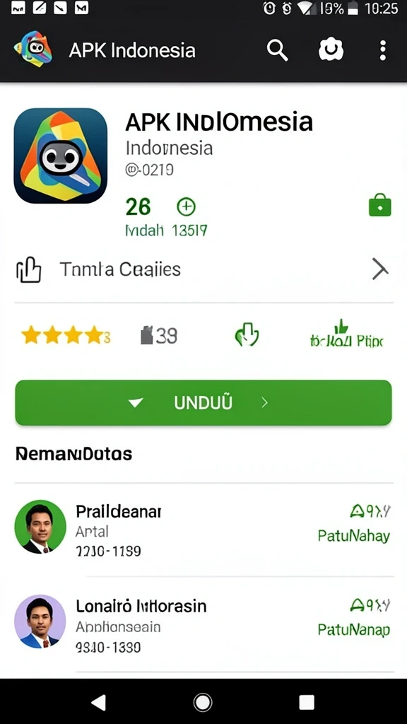 Karakter lucu dan unik di luar angkasa.