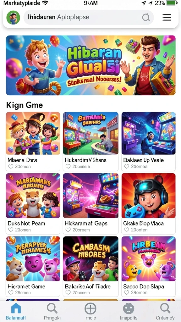 Screenshot menunjukkan mode permainan multiplayer yang seru.