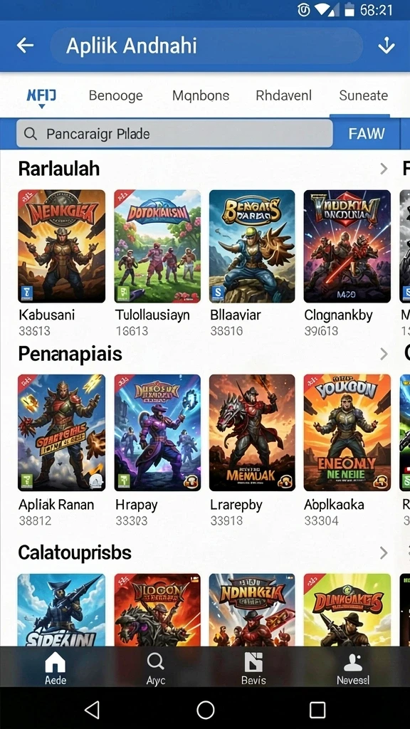 Tangkapan layar ketiga menampilkan aksi menegangkan dalam permainan.