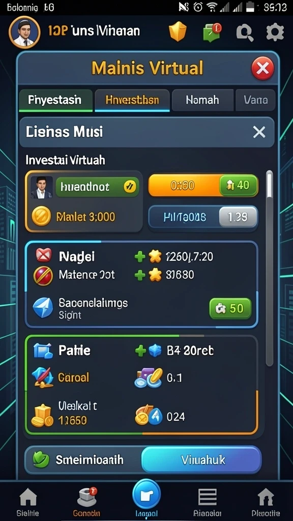 Interface yang user-friendly untuk pengalaman bermain yang lebih baik.