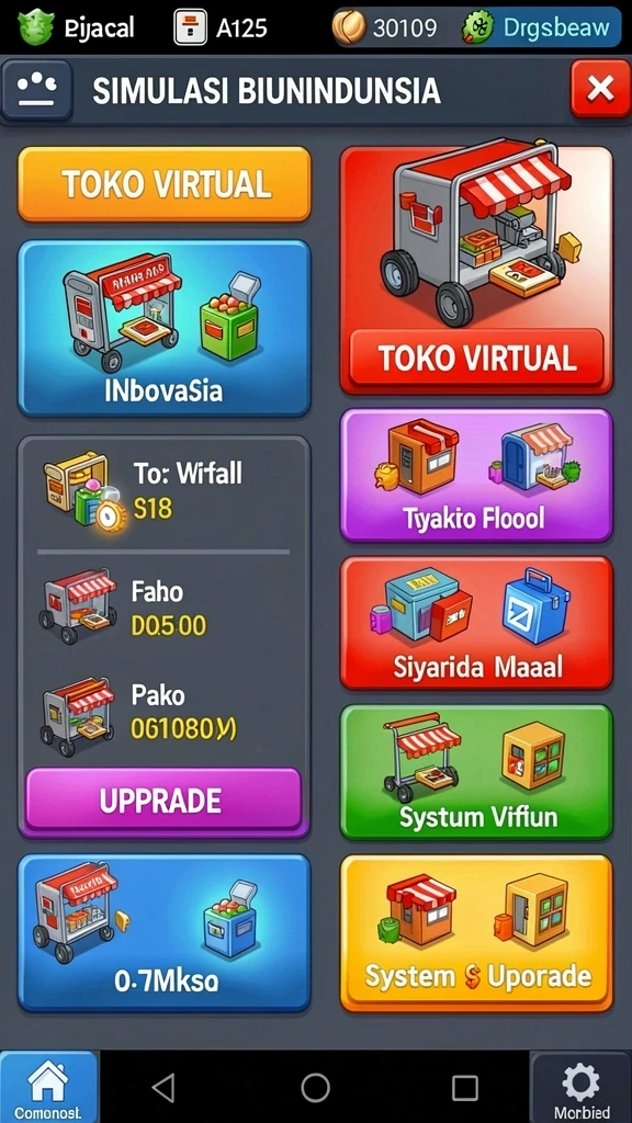 Tampilan menarik dari game SENSASI777.
