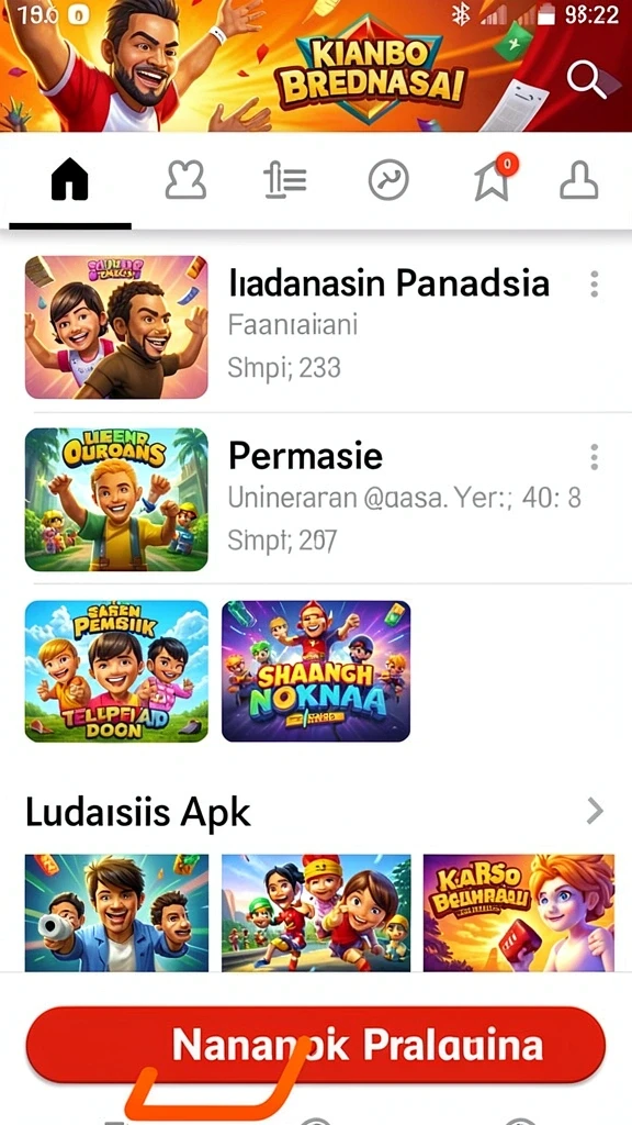 Tampilkan level terbaru dengan tantangan yang lebih tinggi.