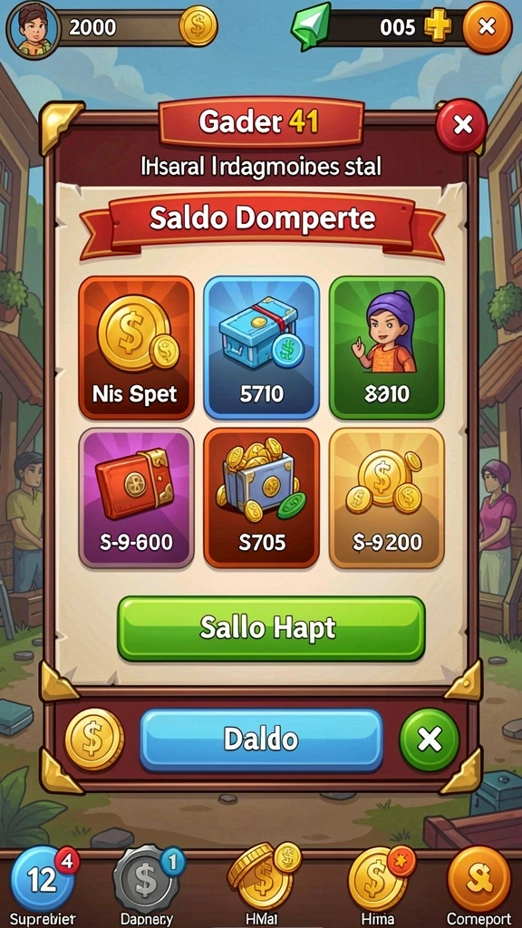 Tangkapan layar yang menampilkan berbagai bonus yang bisa didapatkan.