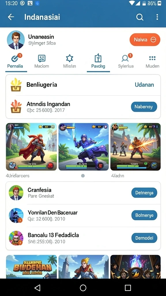 Berbagai karakter menarik untuk dijelajahi.
