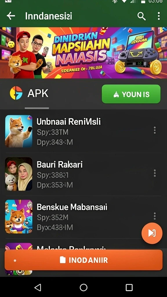 Karakter unik dan misi yang menantang.
